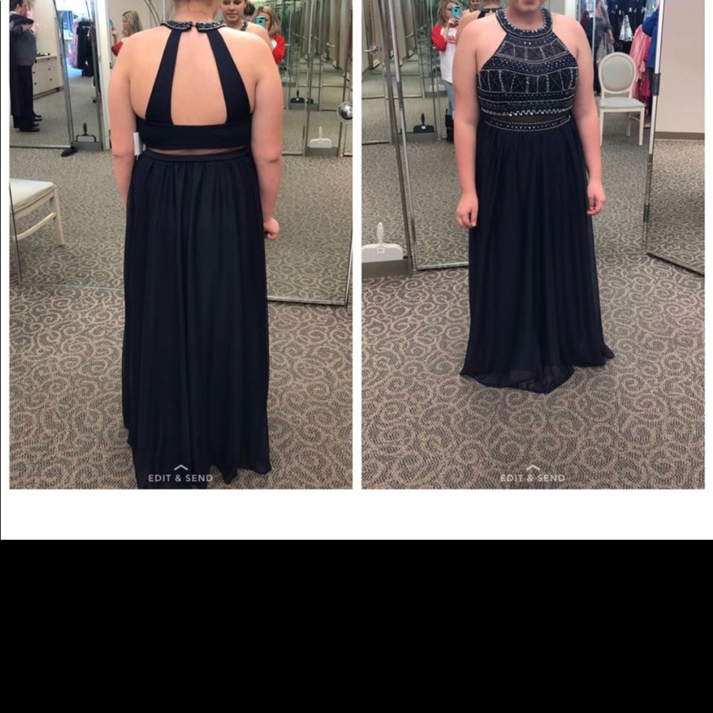 A prom dress